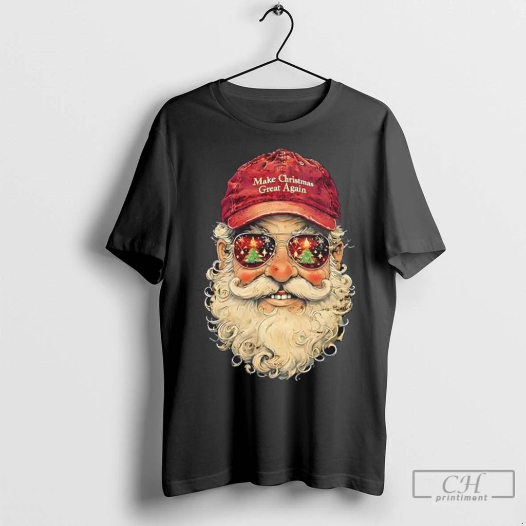 Premium Retro Santa Claus Make Christmas Great Again