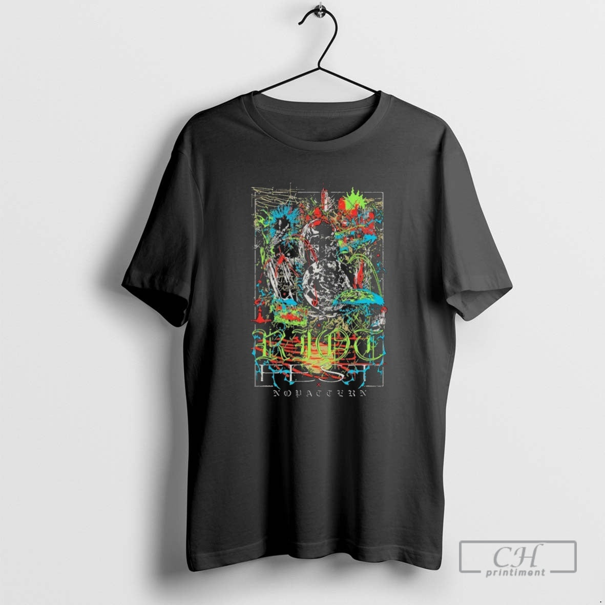 Premium Riot Fest X No Pattern Shirt Sweater