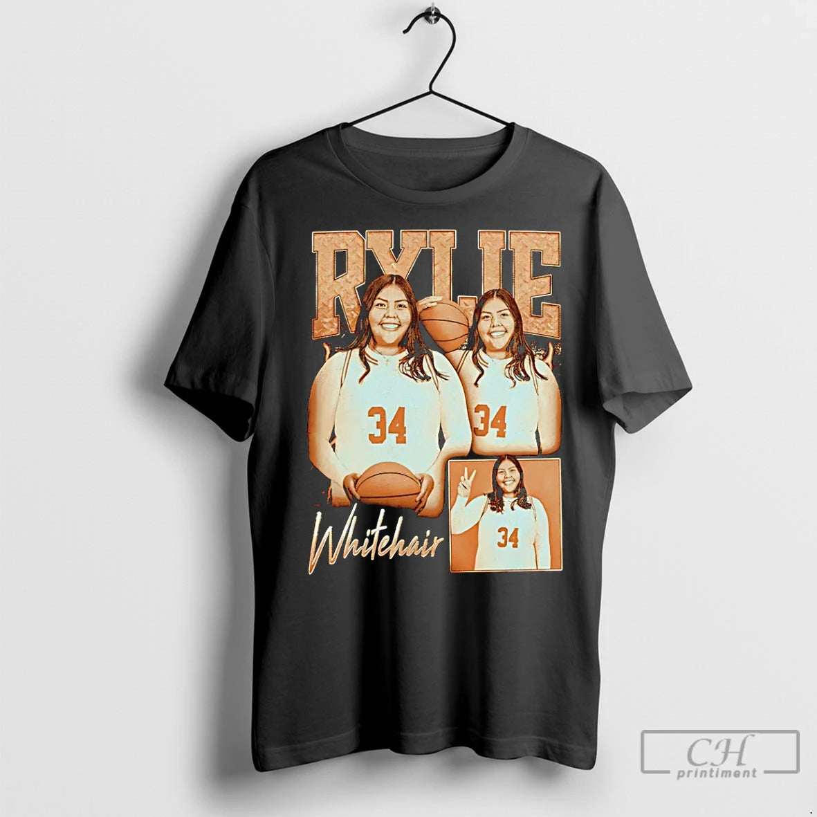 Premium Rylie Whitehair Ut Rio Grande Valley Vaqueros Basketball Player Collage