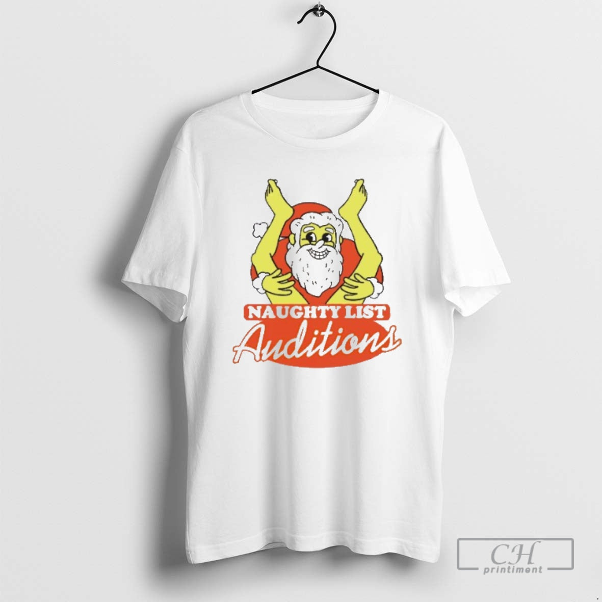 Premium Santa Claus Naughty List Auditions Shirt Sweater