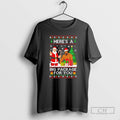 Premium Santa Heres A Big Package For You Ugly Christmas Sweat Shirt Sweater