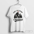 Premium Sasquatch Santa Hat Forest Hide Six Seven Champion Shirt Sweater