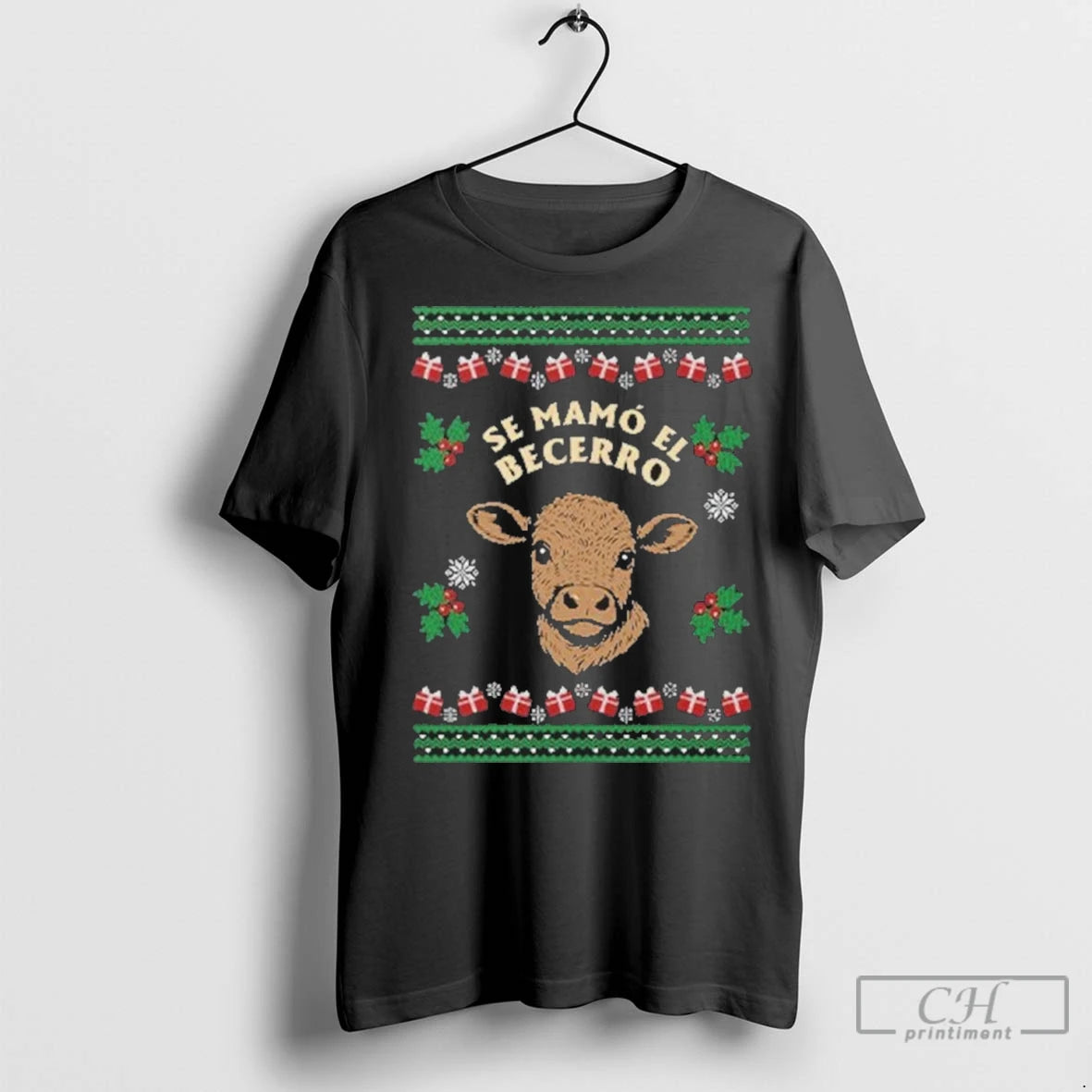 Premium Se Mamo El Becerro Christmas