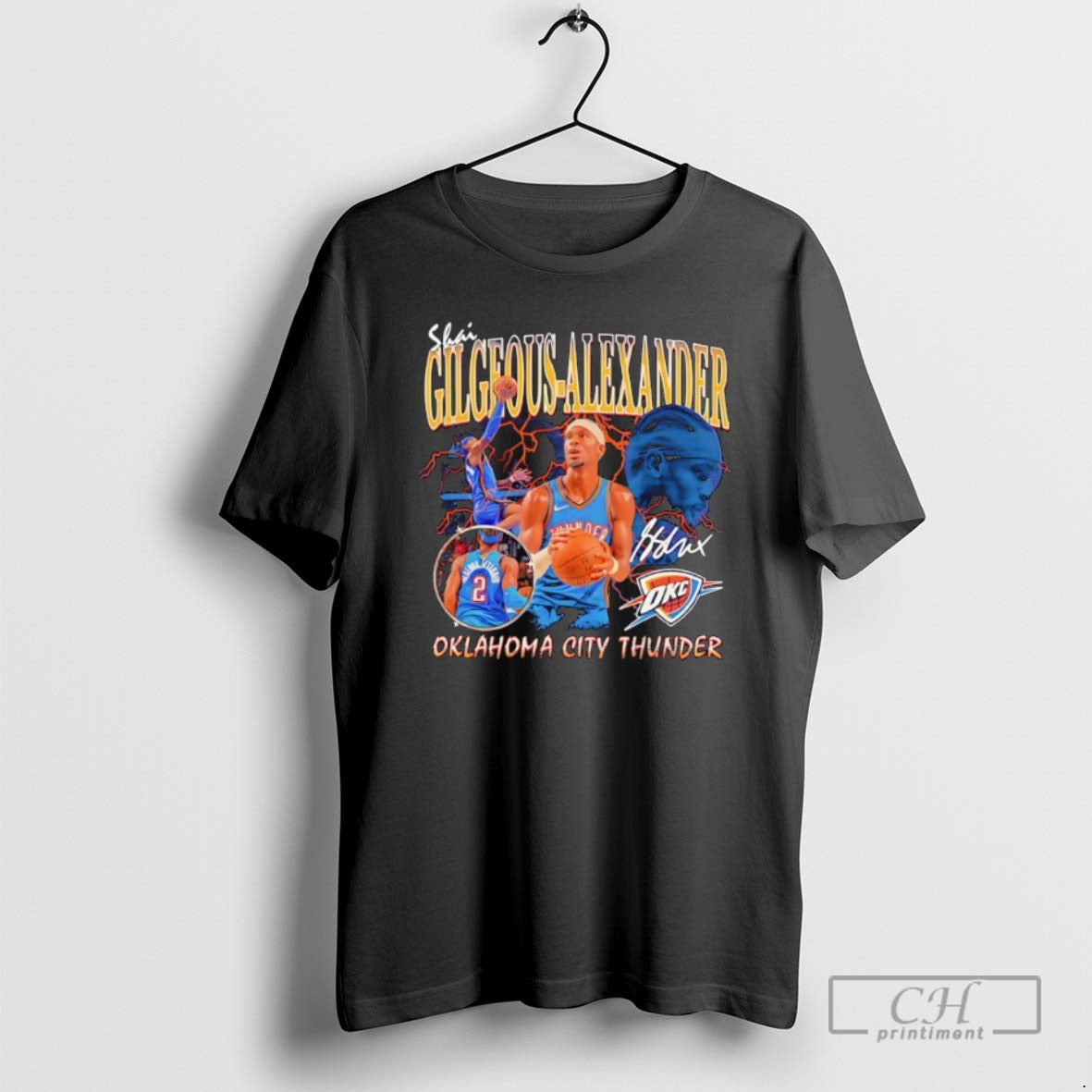 Premium Shai Gilgeous Alexander Oklahoma City Thunder Player Signature Shirt Sweater