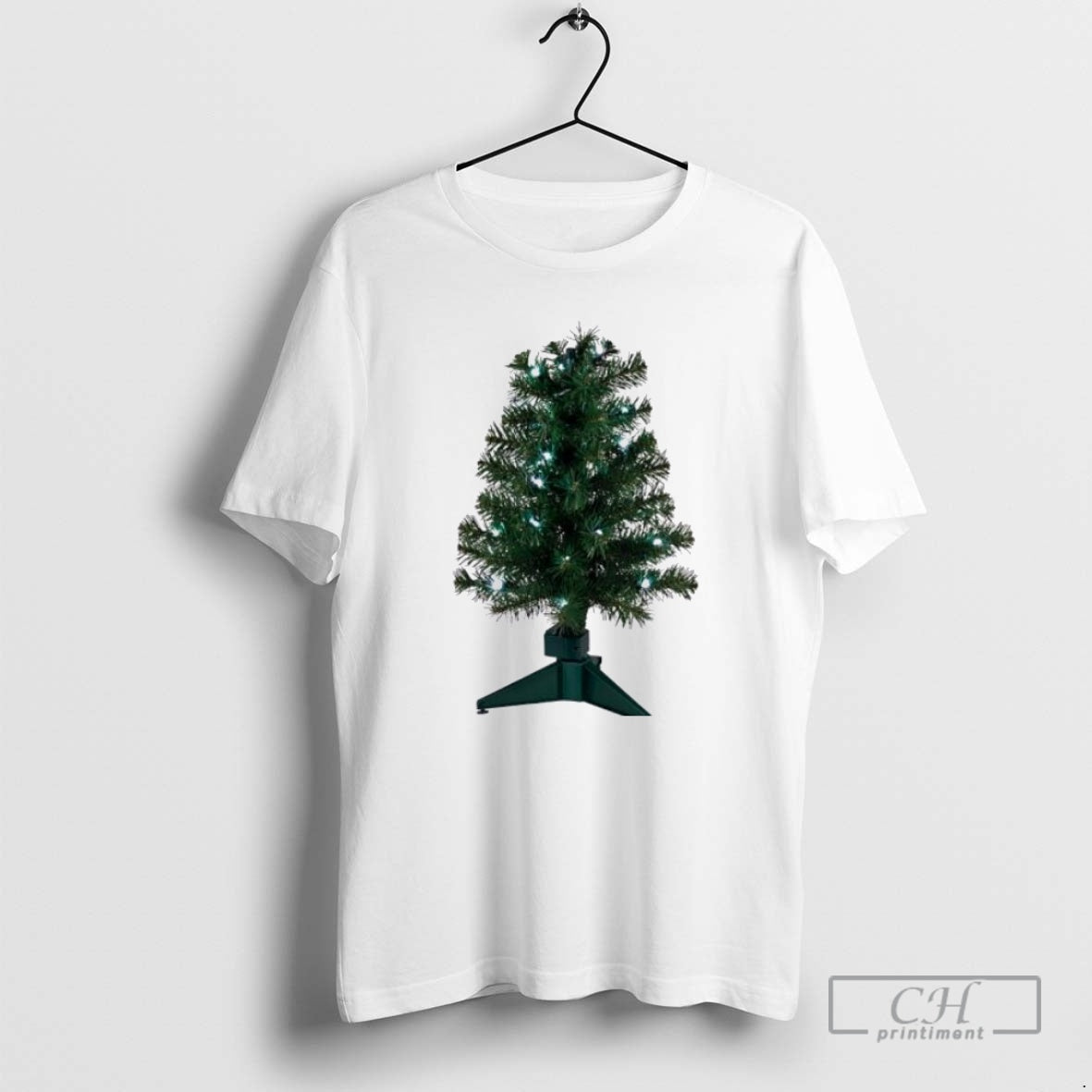 Premium Show Toppers Evergreen Mini Tree Hallmark Ornaments White Shirt Sweater