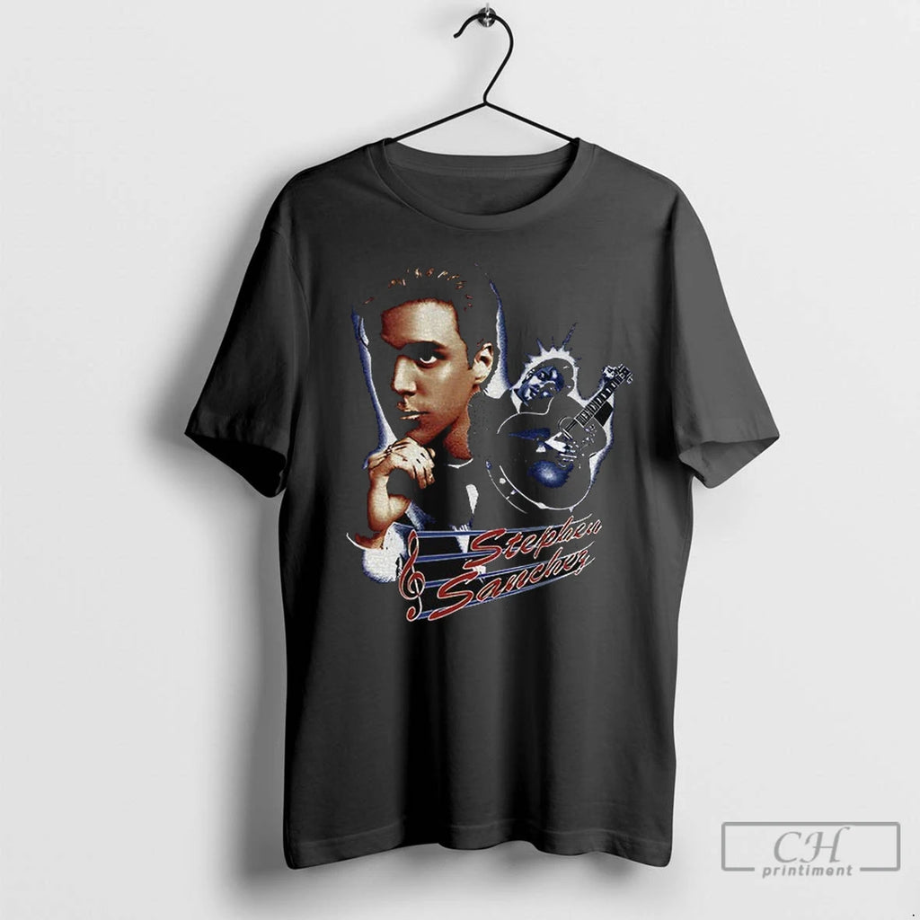 Premium Stephen Sanchez Guitar Portrait