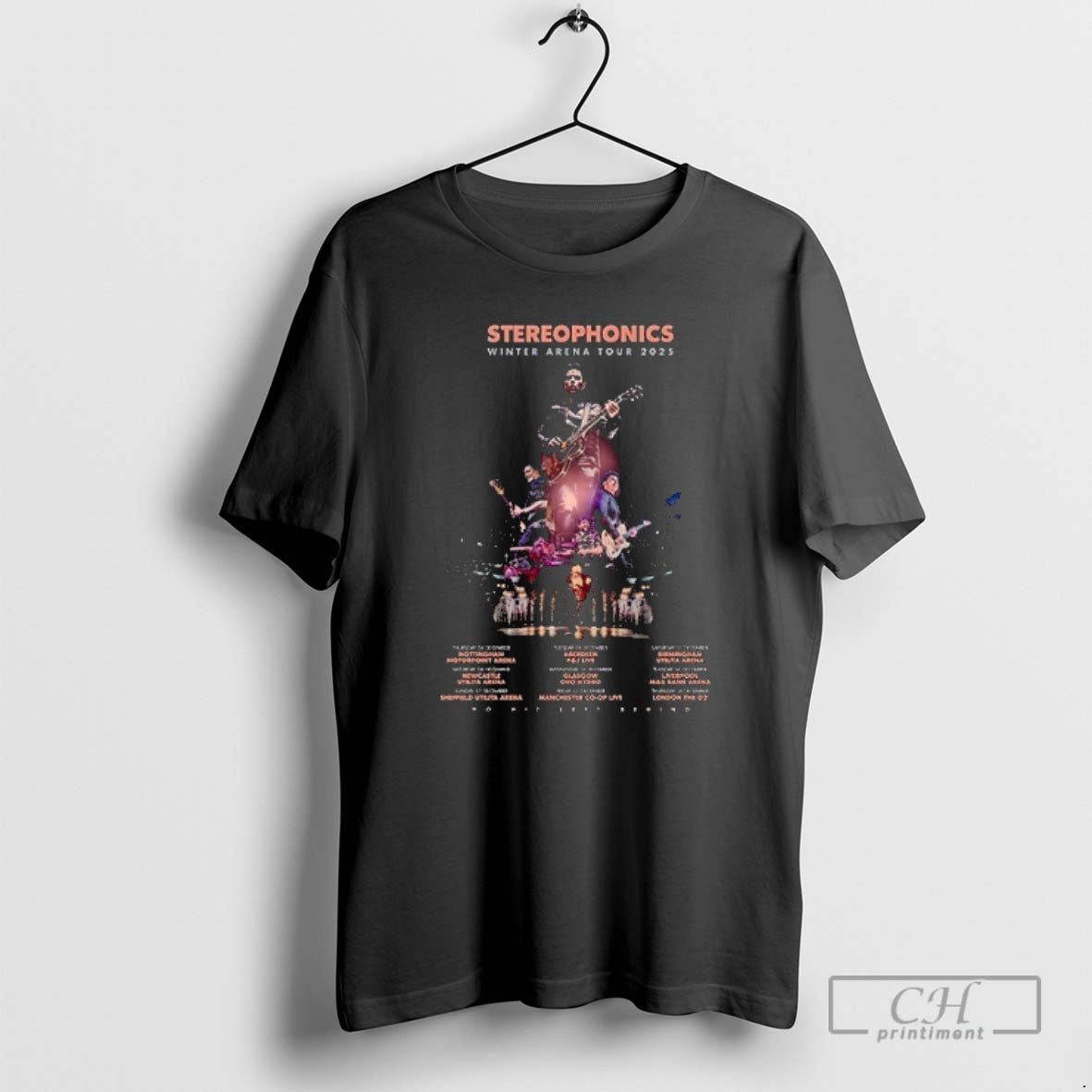 Premium Stereophonics Winter Arena Tour 2025 No Hit Left Behind Tour Roster Shirt Sweater