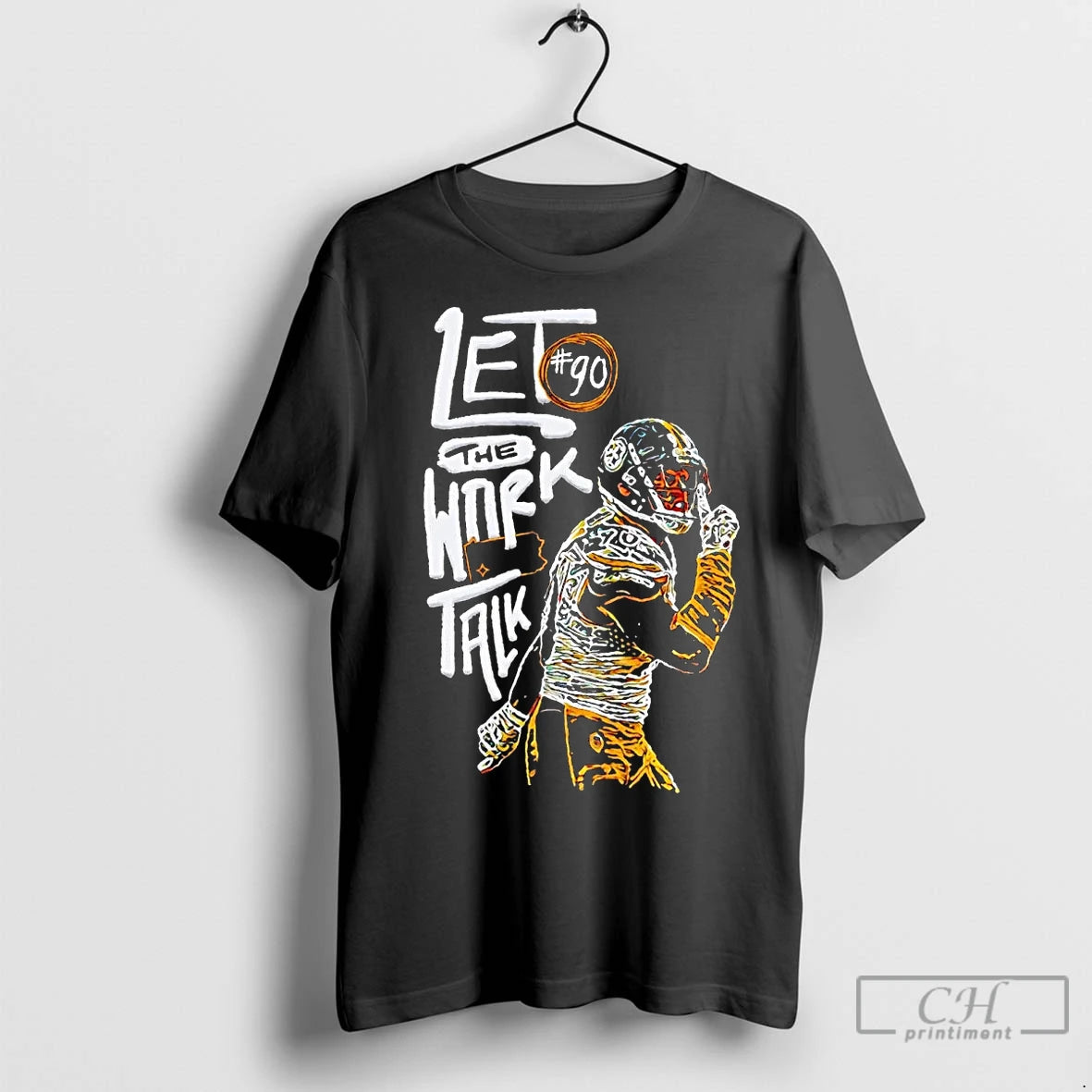Premium T J Watt Let The Work Talk