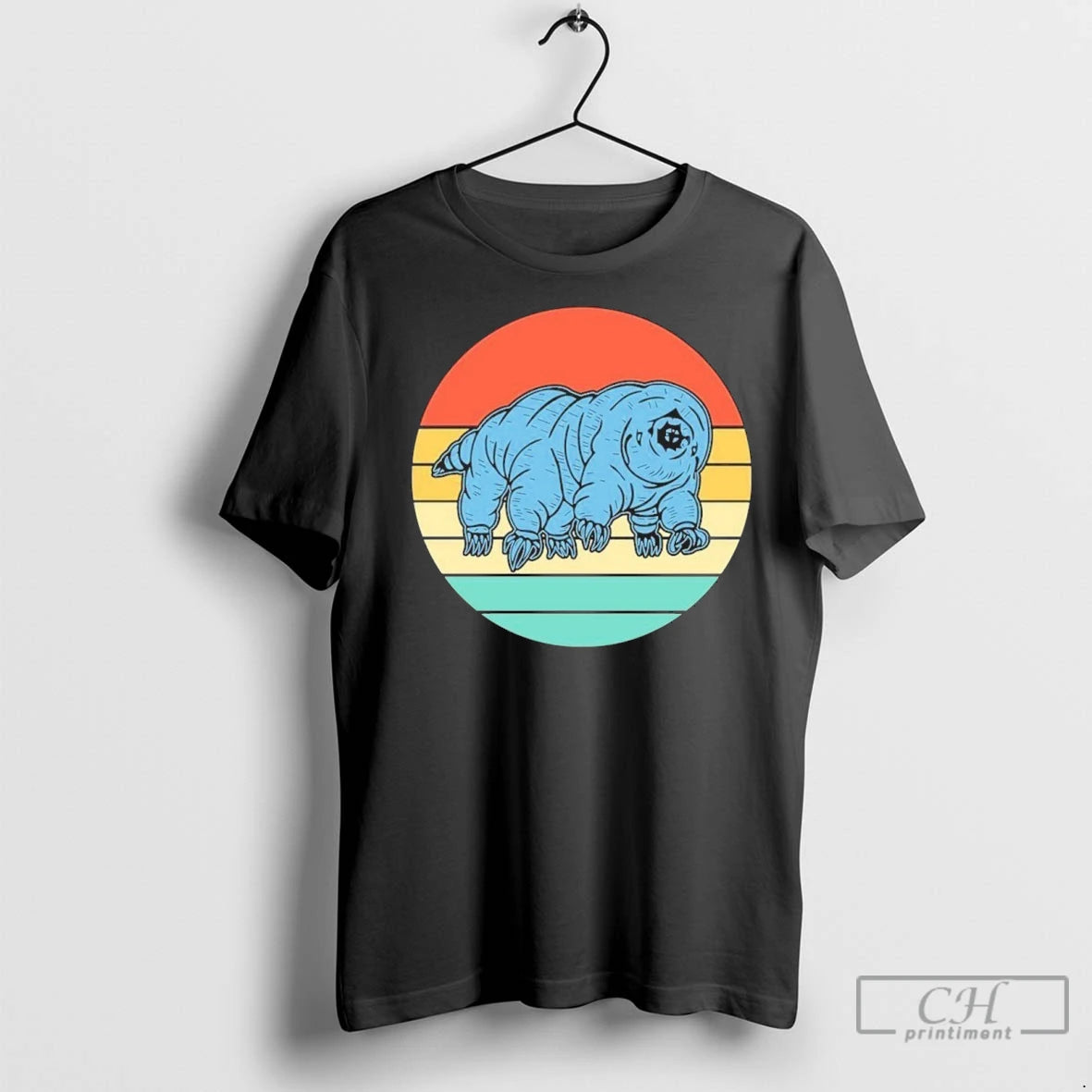 Premium Tardigrade Vintage Retro