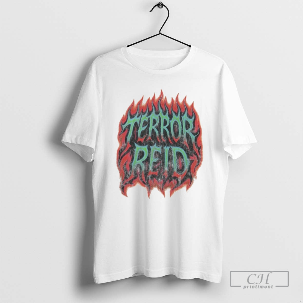 Premium Terror Reid Flame Shirt Sweater