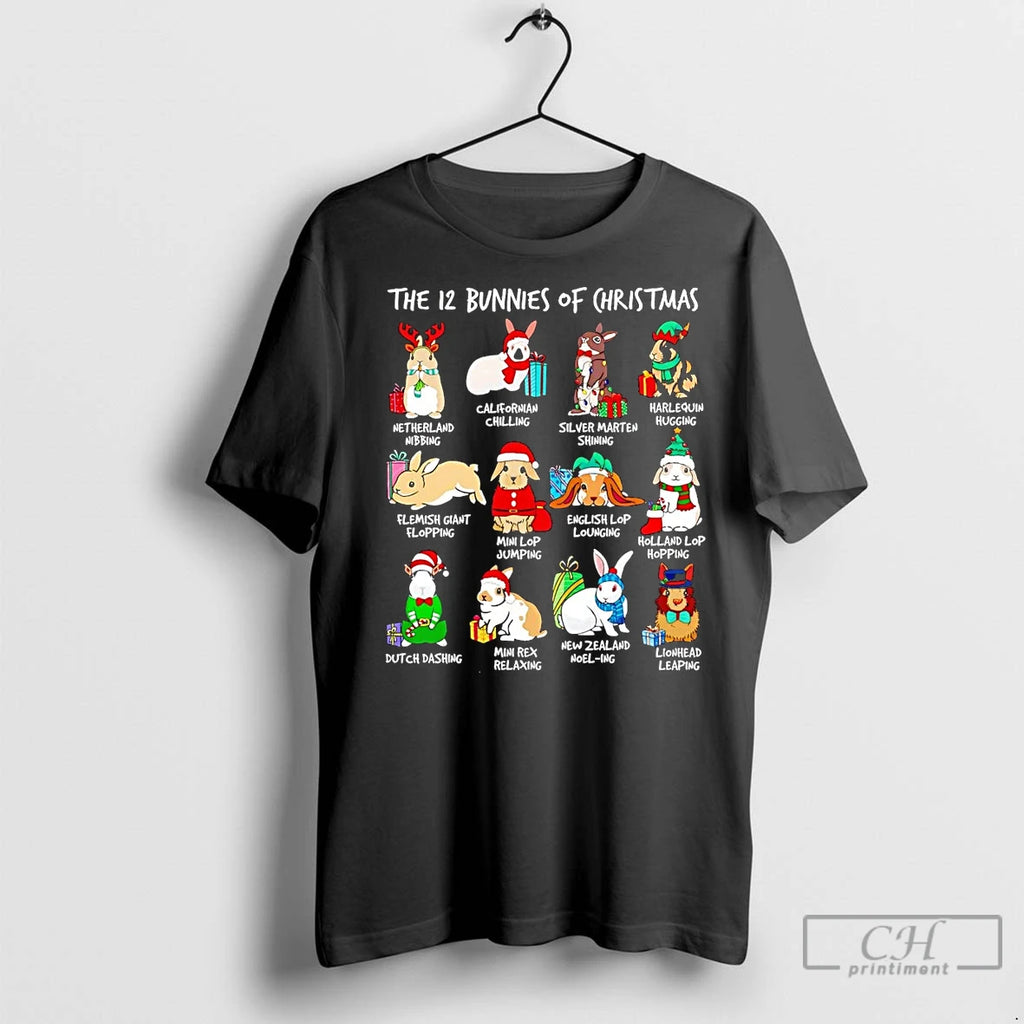 Premium The 12 Bunnies Of Christmas