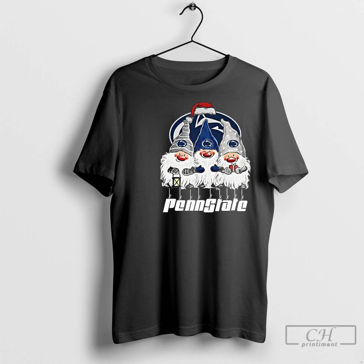 Premium The Gnomes X Penn State Nittany Lions Merry Christmas 2025 Circle Black