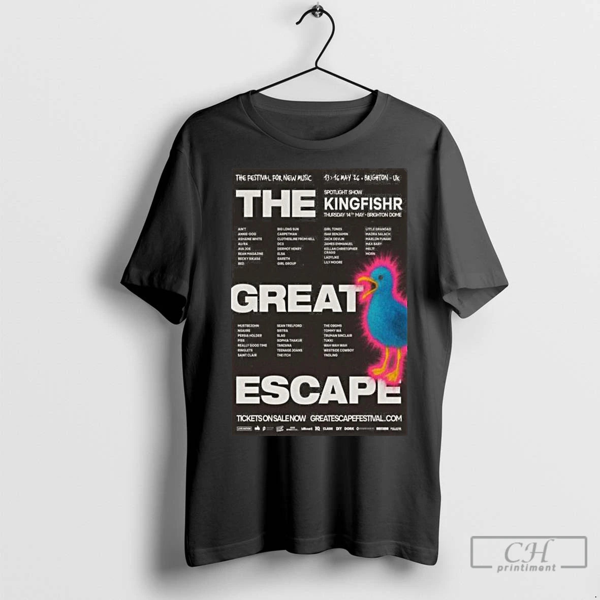 Premium The Great Escape Festival May 13 16 2026 Brighton Uk Long Sleve
