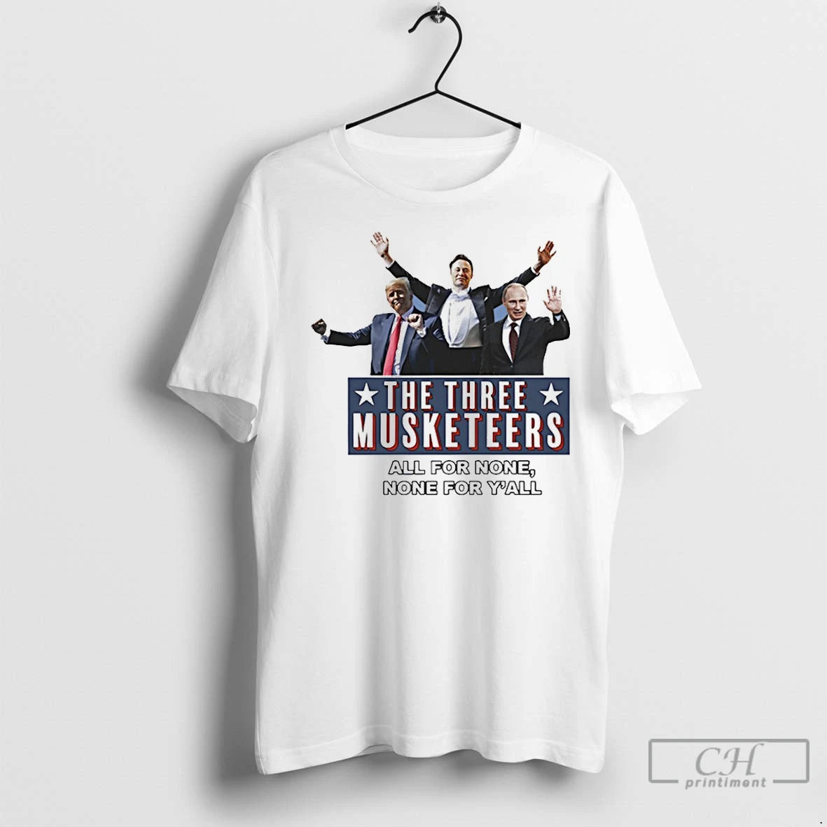 Premium The Three Musketeers All For None None For Yall