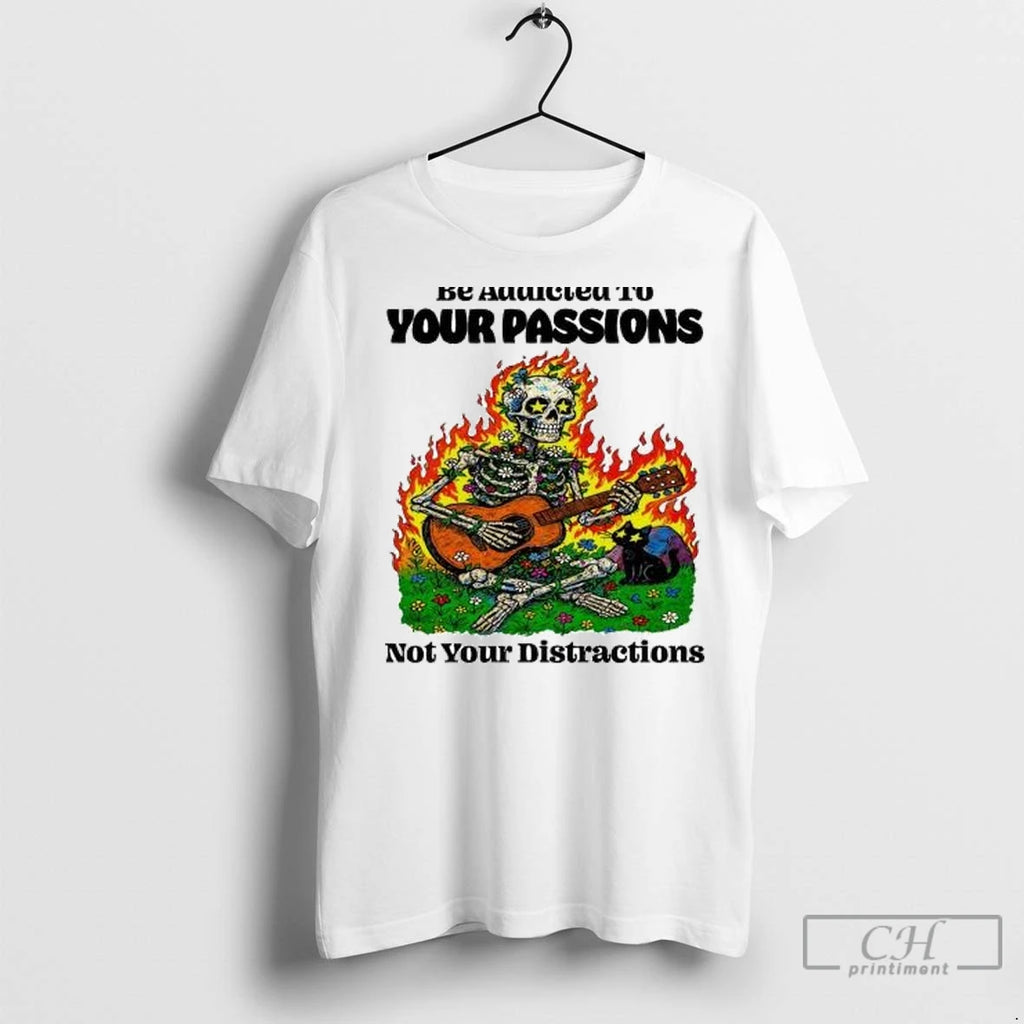 Premium Thirdeyekingdom Follow Your Passions Circle White