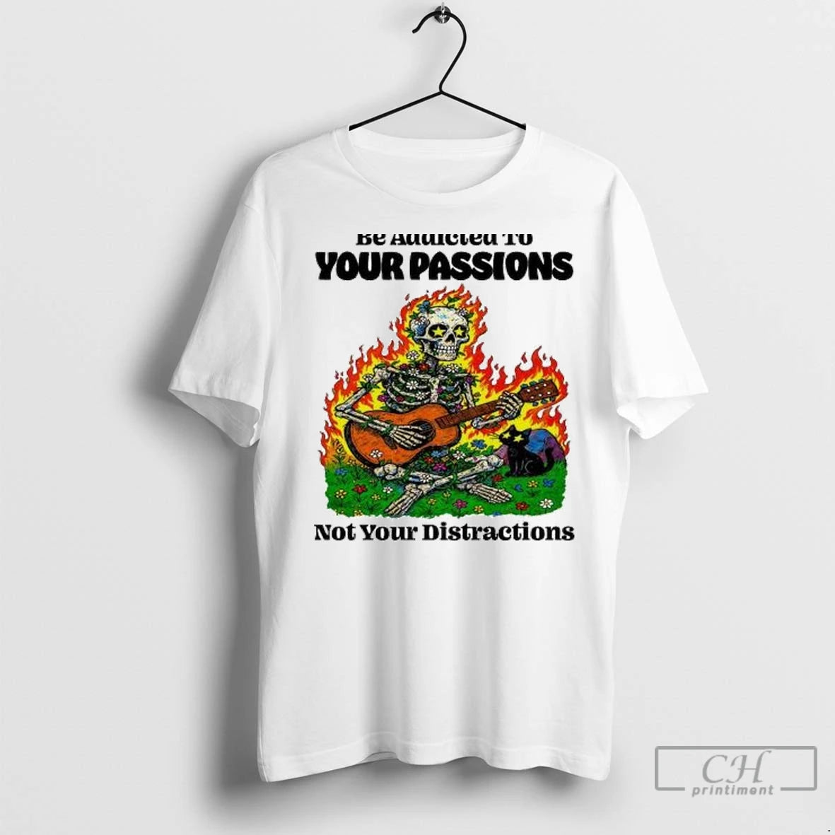 Premium Thirdeyekingdom Follow Your Passions Circle White
