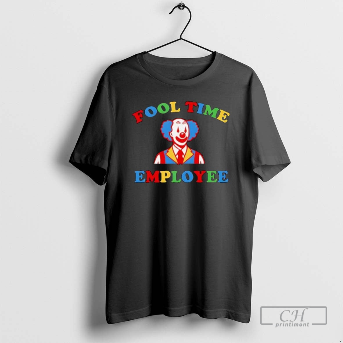 Premium Top Fool Time Employee Clown Shirt Sweater