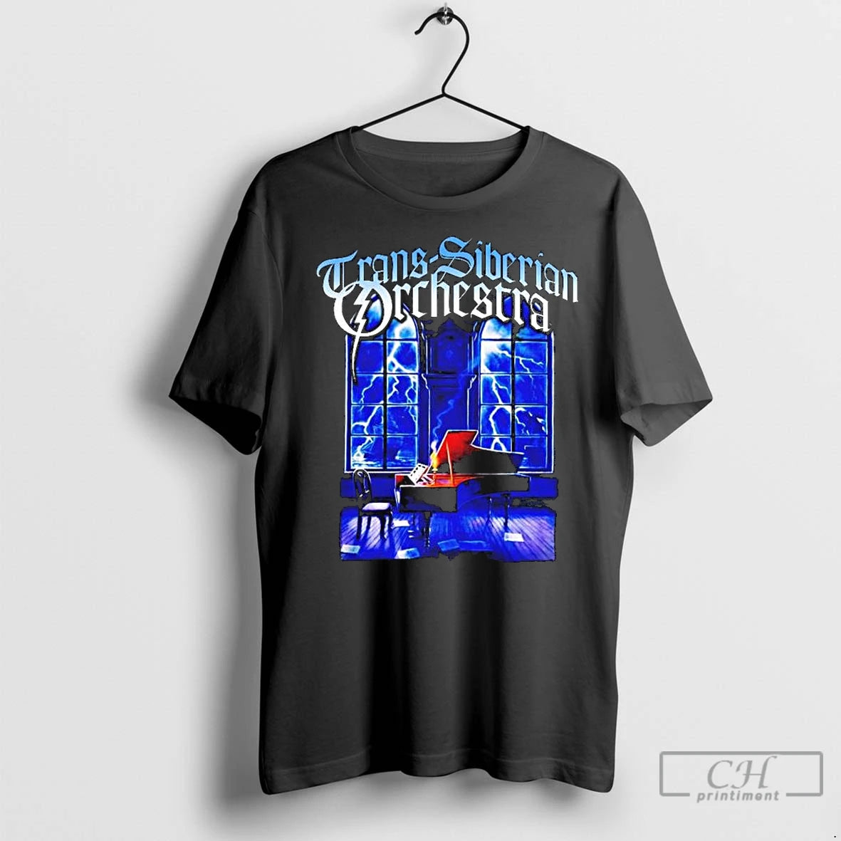 Premium Trans Siberian Orchestra Piano 2025 Itin Long Sleve