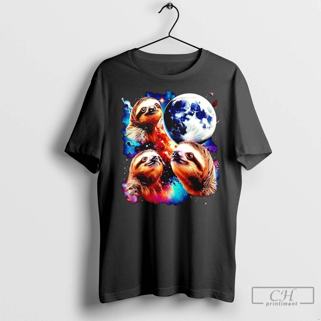 Premium Triple Moon Sloths Graphic