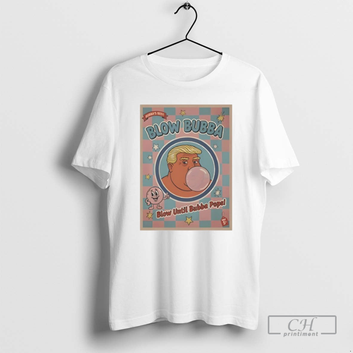 Premium Trump Blow Bubba Retro Bubble Gum Cartoon Shirt Sweater