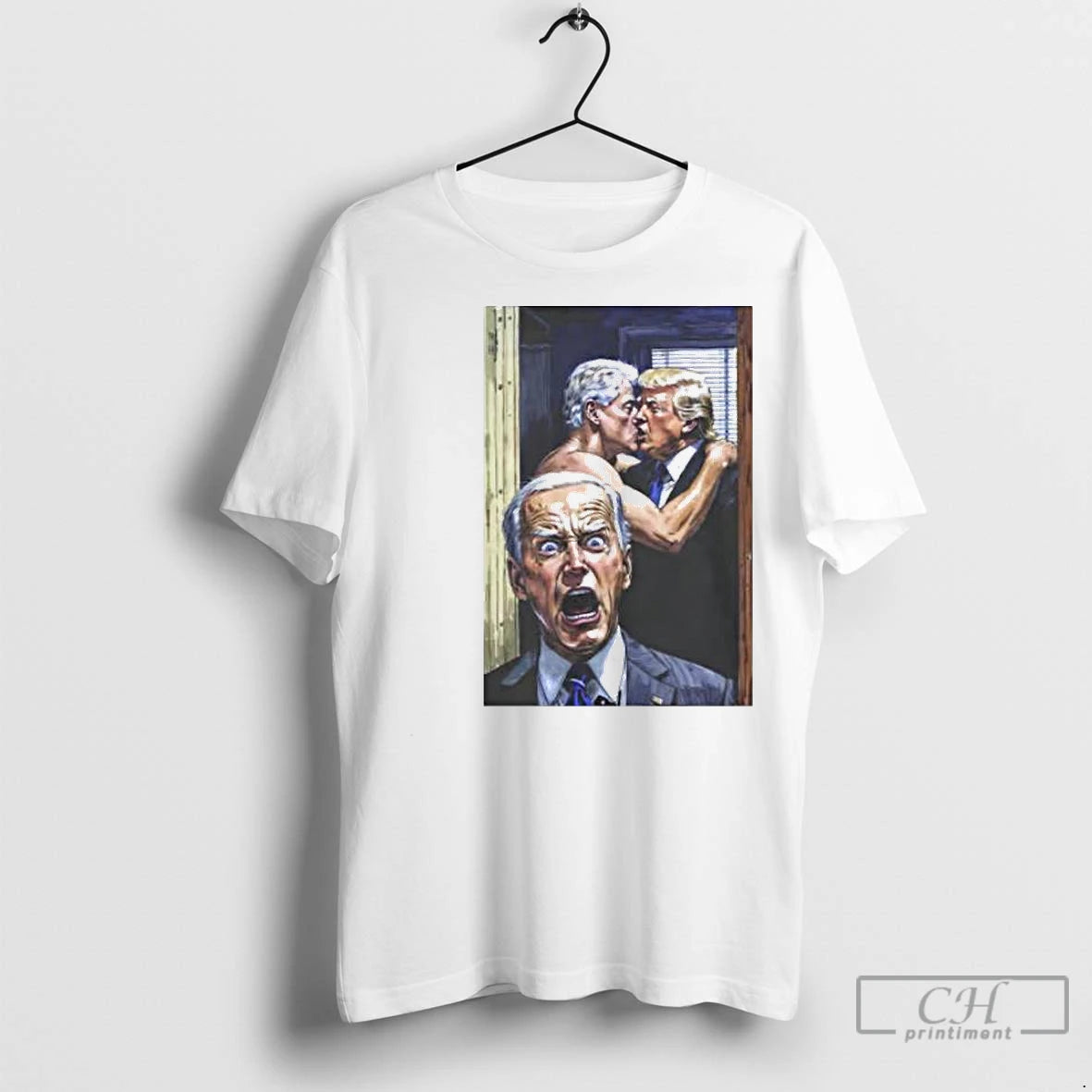 Premium Trump Bubba Yaoi Circle White