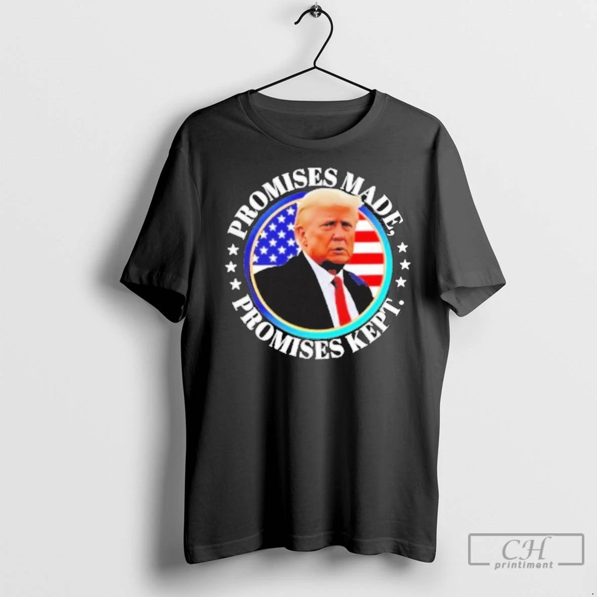 Premium Trump Promises Made Promises Kept 2024 Black