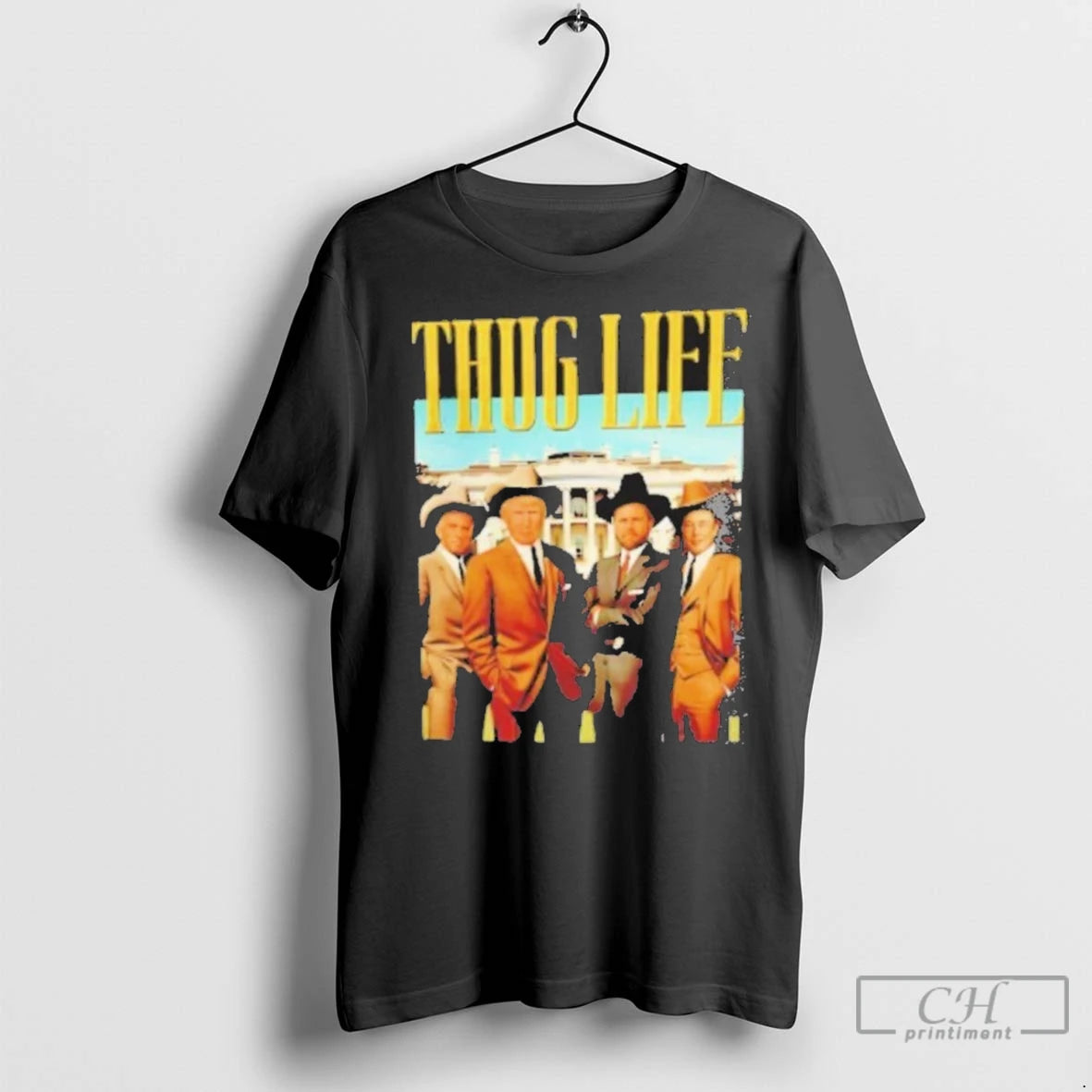 Premium Trump Vance Kennedy Musk 2024 Thug Life Black