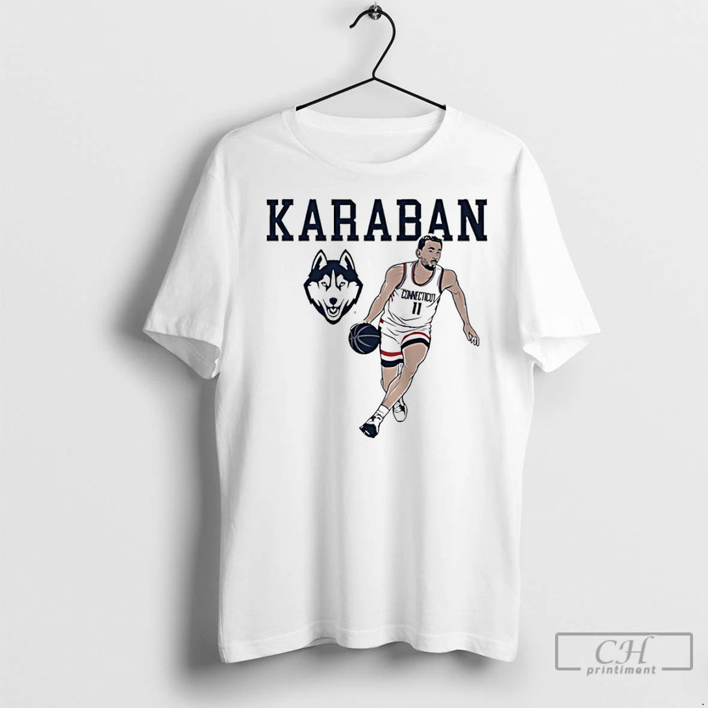 Premium Uconn Huskies Basketball Alex Karaban Ame Pose Star