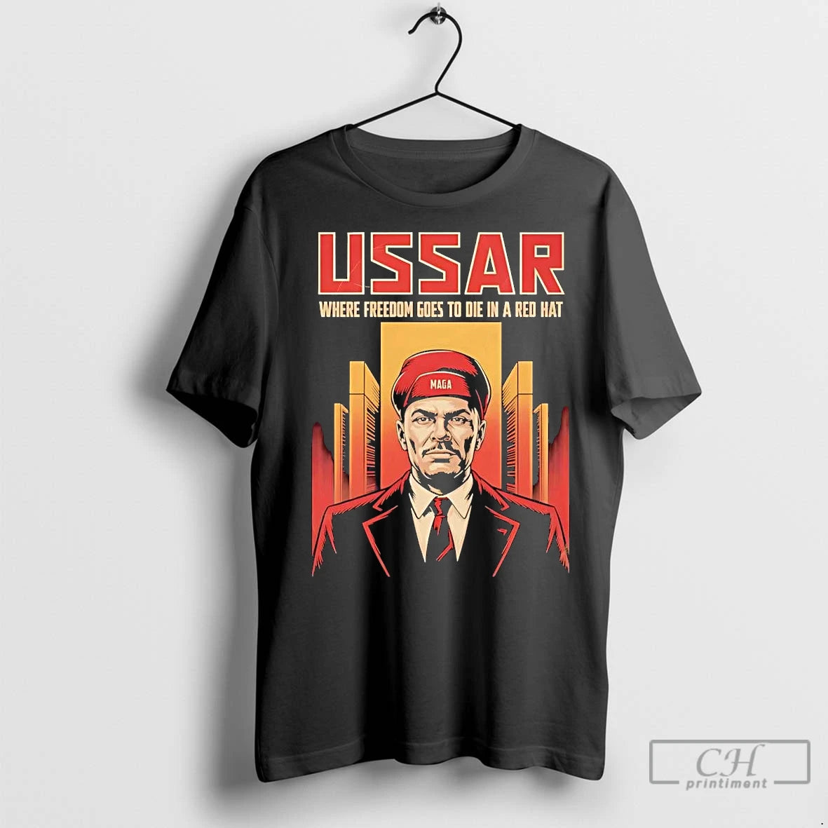 Premium Ussar Where Freedom Goes To Die In A Maga Red Hat
