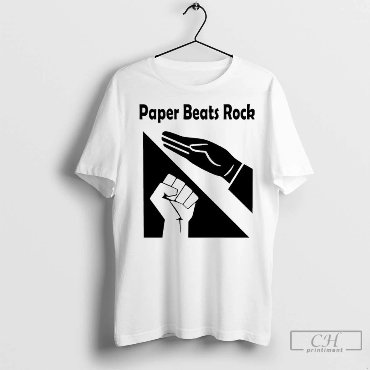 Premium Walmart Nazi Salute Paper Beats Rock
