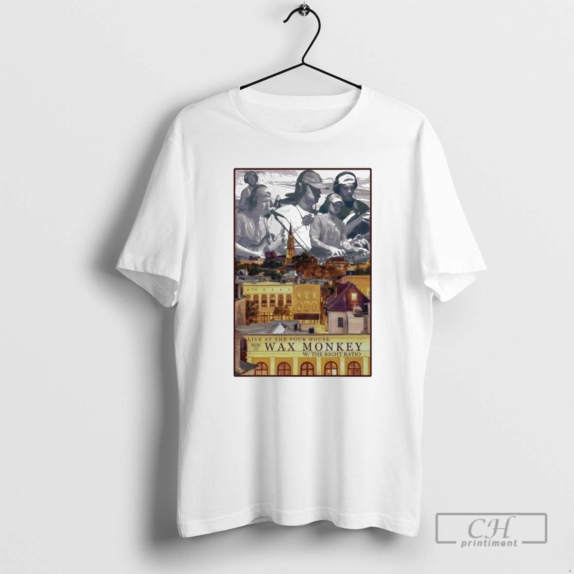 Premium Wax Monkey 11 22 2025 The Charleston Pour House Sc Shirt Sweater