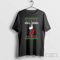 Premium Well Hung Ugly Christmas Sweat Shirt Sweater