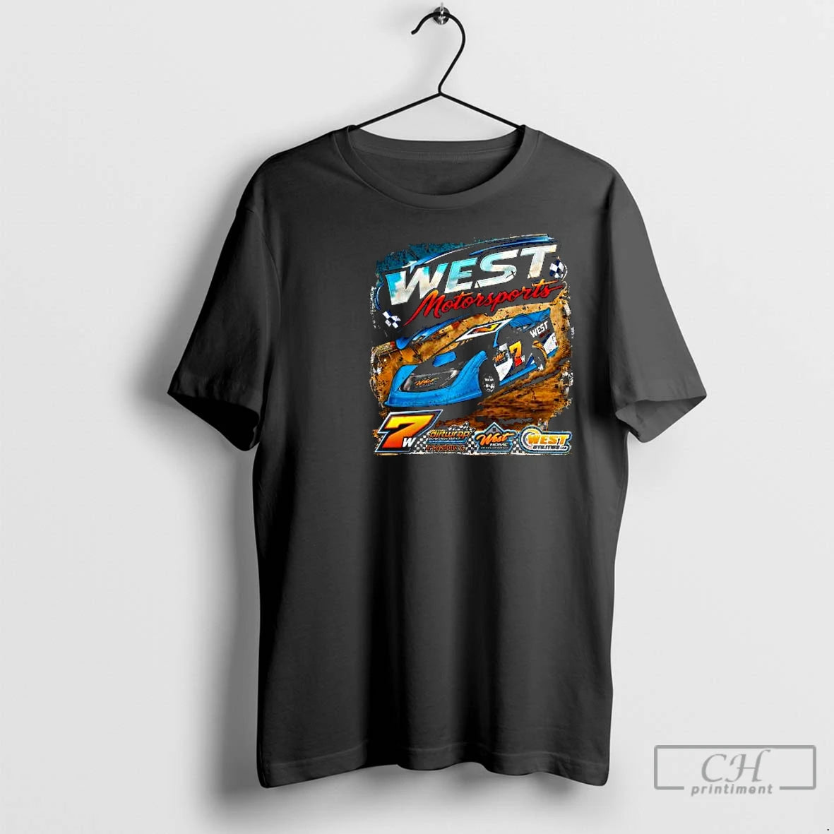 Premium West Motorsports Mike West 2025 Circle Black