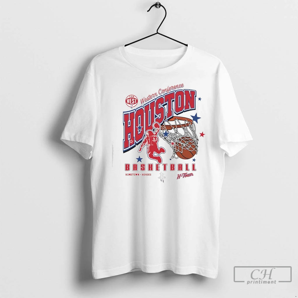 Premium Western Conference Houston Rockets 2025 Basketball H Town