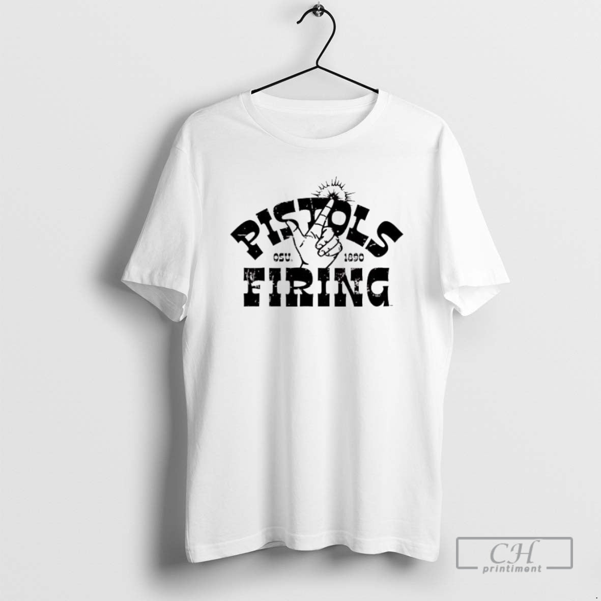 Premium Western Pistols Firing Oklahoma State University Stylish Shirt Sweater