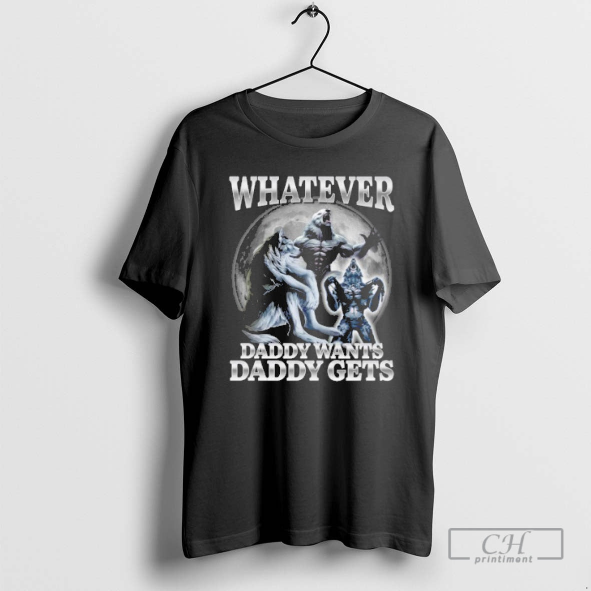 Premium Wolf Whatever Daddy Wants Daddy Gets Shirt Sweater