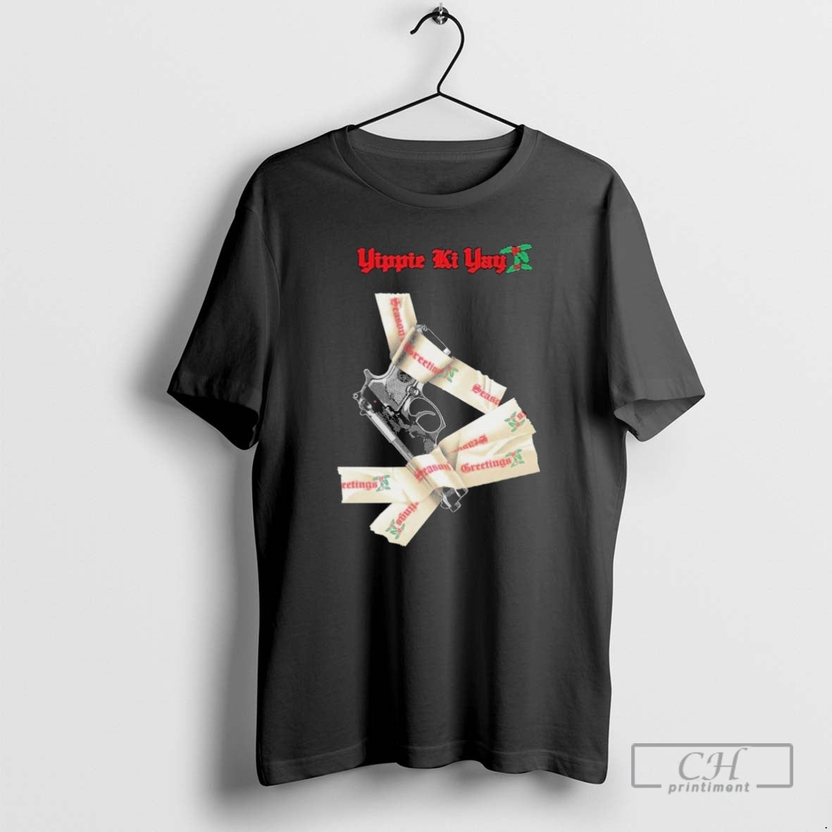 Premium Yippie Ki Yay Holiday Christmas Shirt Sweater
