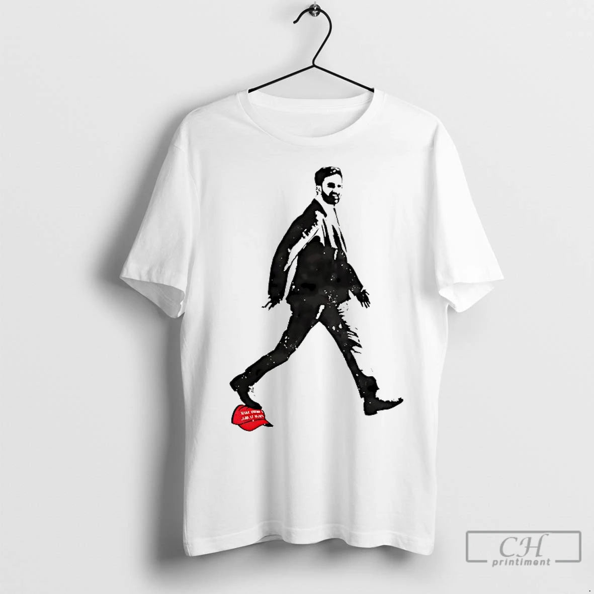 Premium Zohran Mamdani Stepping On Red Hat