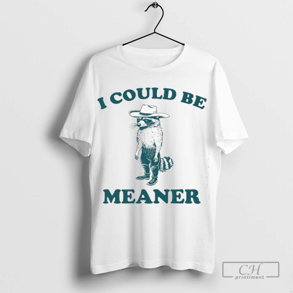 Raccoon I Could Be Meaner