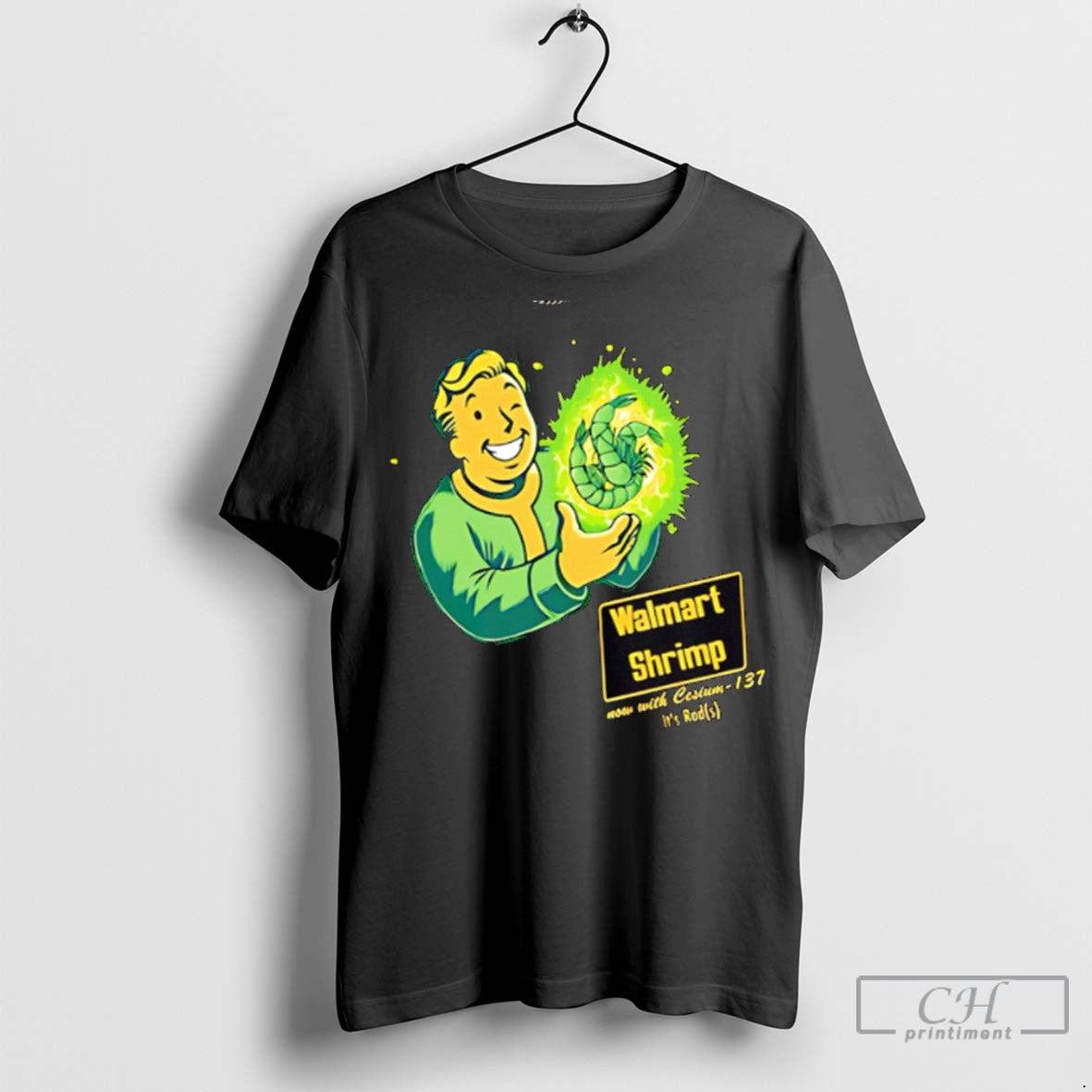 Radioactive Radioactive Shrimp Meme Funny Cute T Shirt Jpg