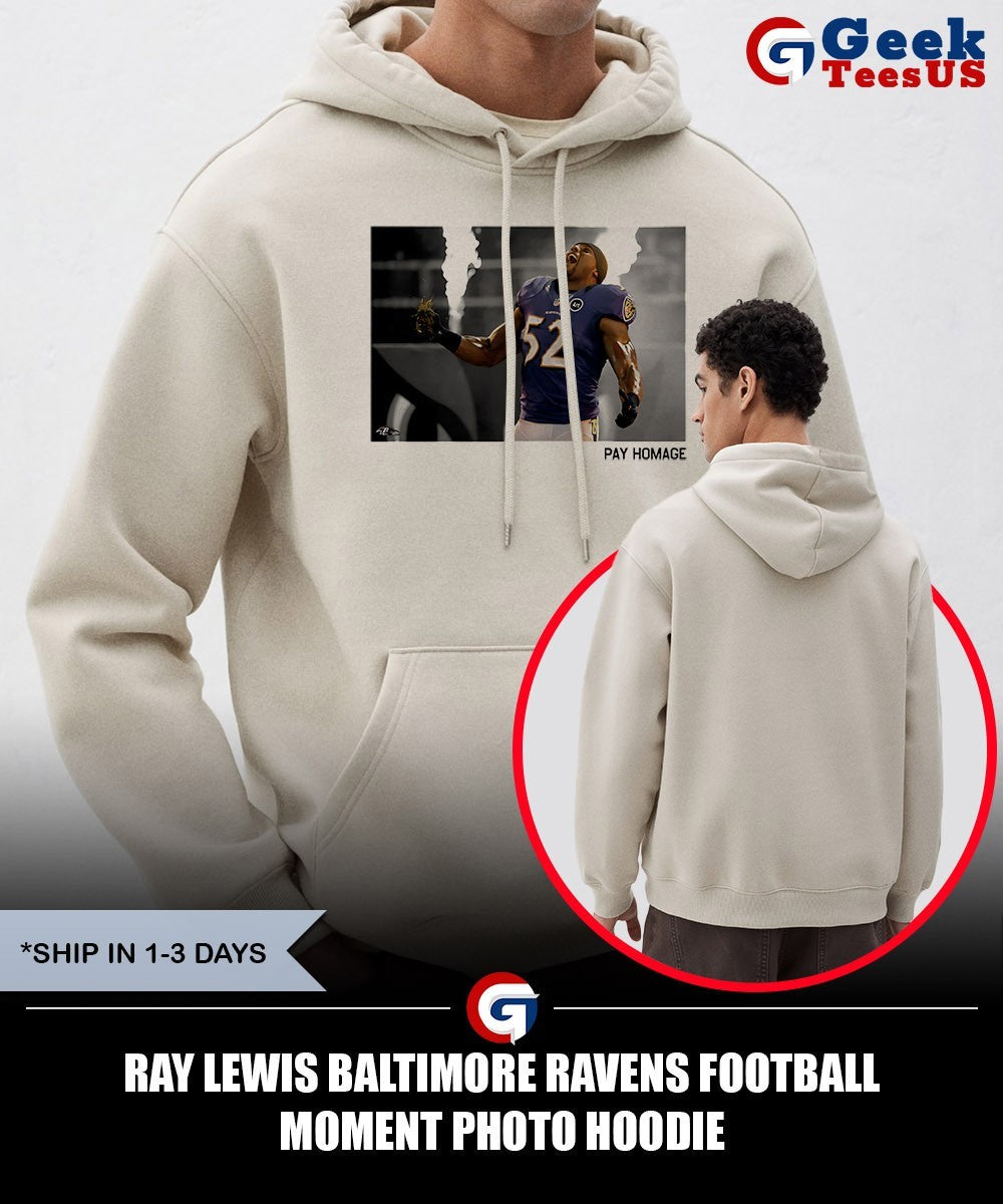 Ray Lewis Baltimore Ravens football moment photo shirt Unisex , , , Long Sleeve Tee