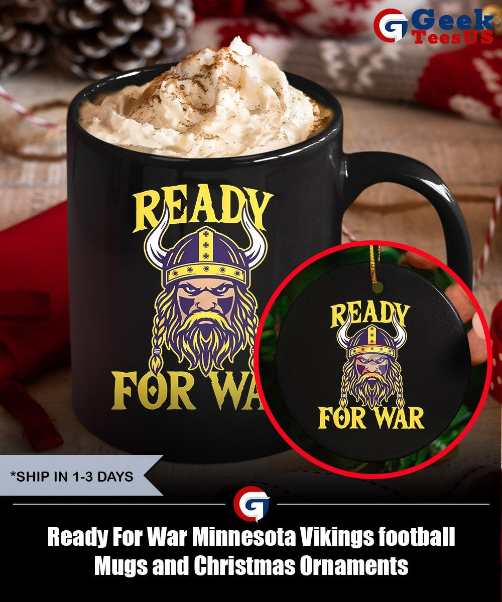 Ready For War Minnesota Vikings football shirt Unisex , , , Long Sleeve Tee