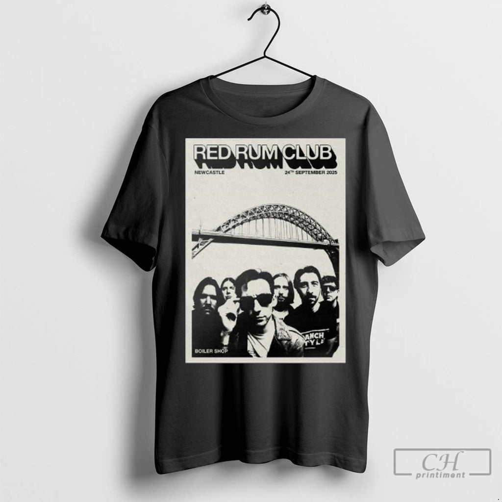 Red Rum Club September 24 2025 Tour Newcastle Uk Long Sleve T Shirt Jpg