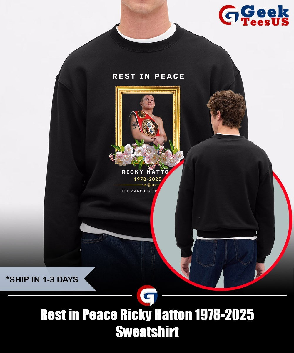 Rest in Peace Ricky Hatton 1978-2025 shirt Unisex , , , Long Sleeve Tee