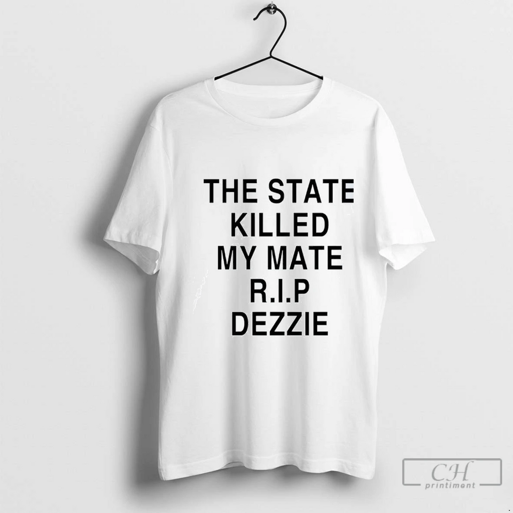 Ricky Tomlinson Wearing The State Killed My Mate R I P Dezzie
