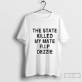 Ricky Tomlinson Wearing The State Killed My Mate R I P Dezzie