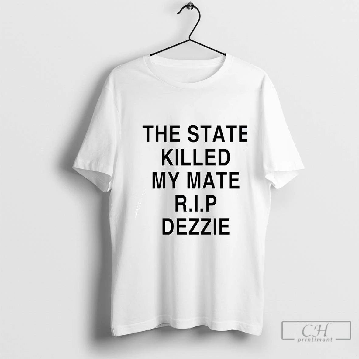 Ricky Tomlinson Wearing The State Killed My Mate R I P Dezzie