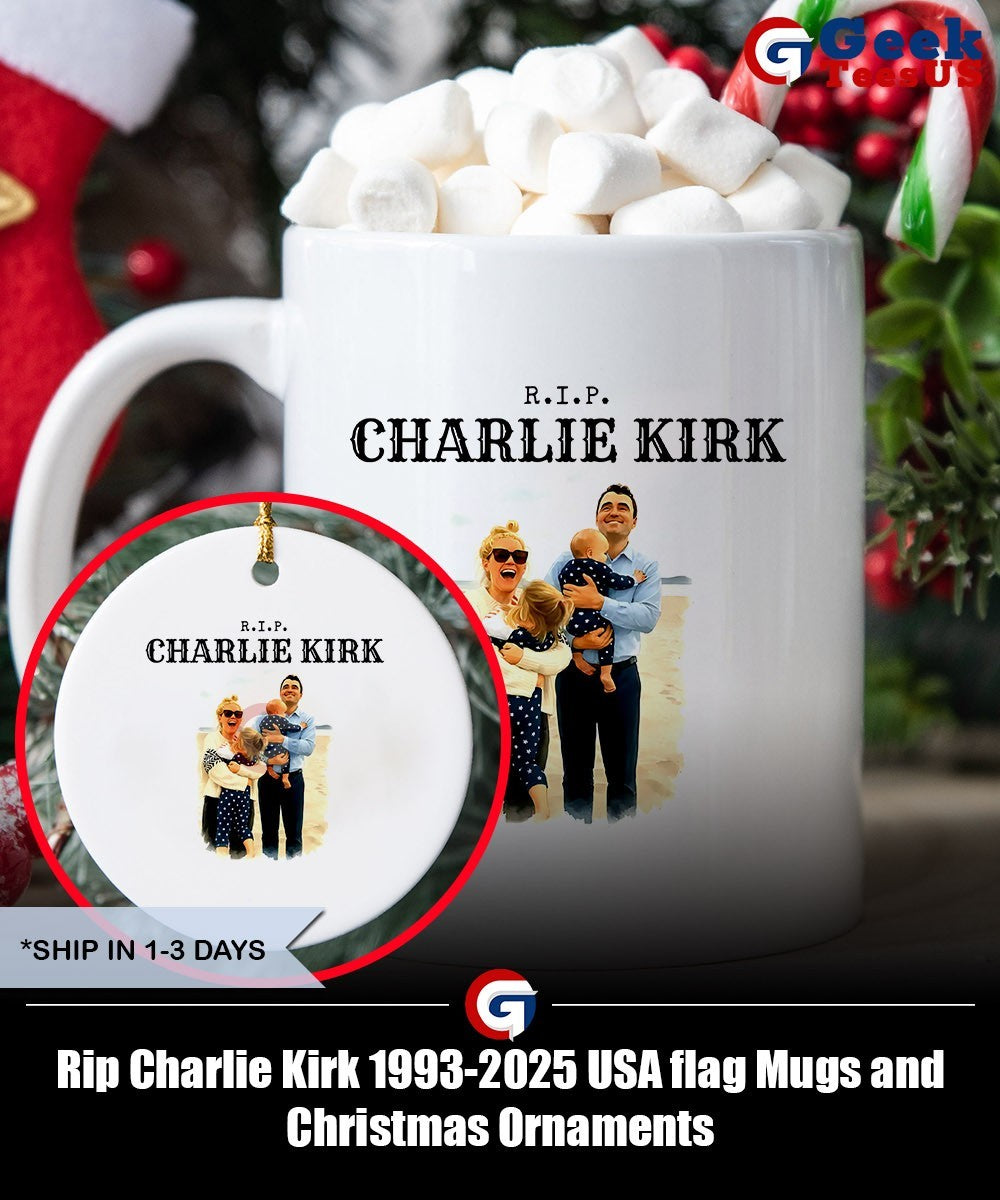 Rip Charlie Kirk 1993-2025 USA flag shirt Unisex , , , Long Sleeve Tee