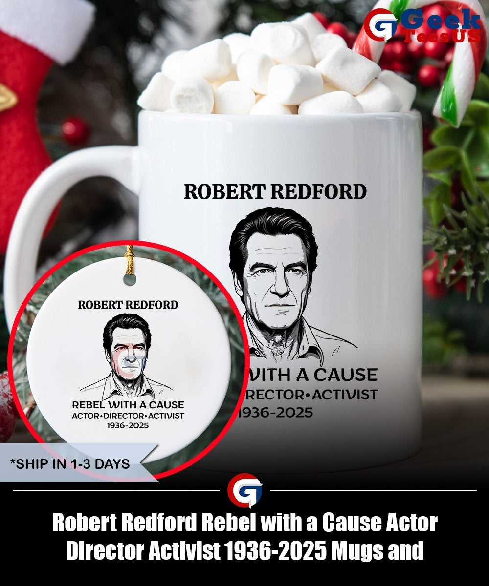 Robert Redford Rebel with a Cause Actor Director Activist 1936-2025 shirt Unisex , , , Long Sleeve Tee