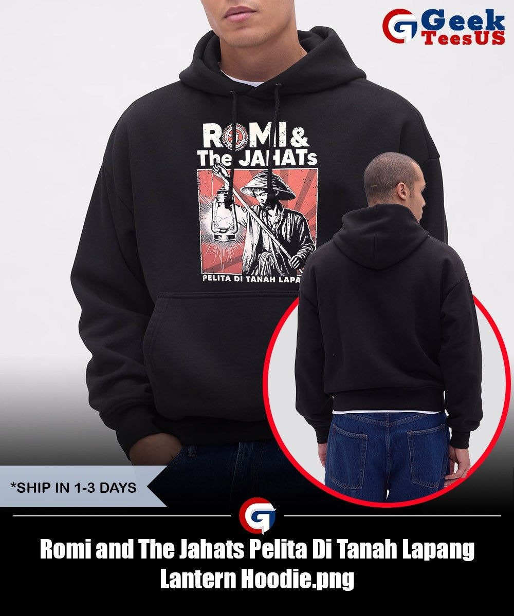 Romi and The Jahats Pelita Di Tanah Lapang Lantern shirt Unisex , , , Long Sleeve Tee